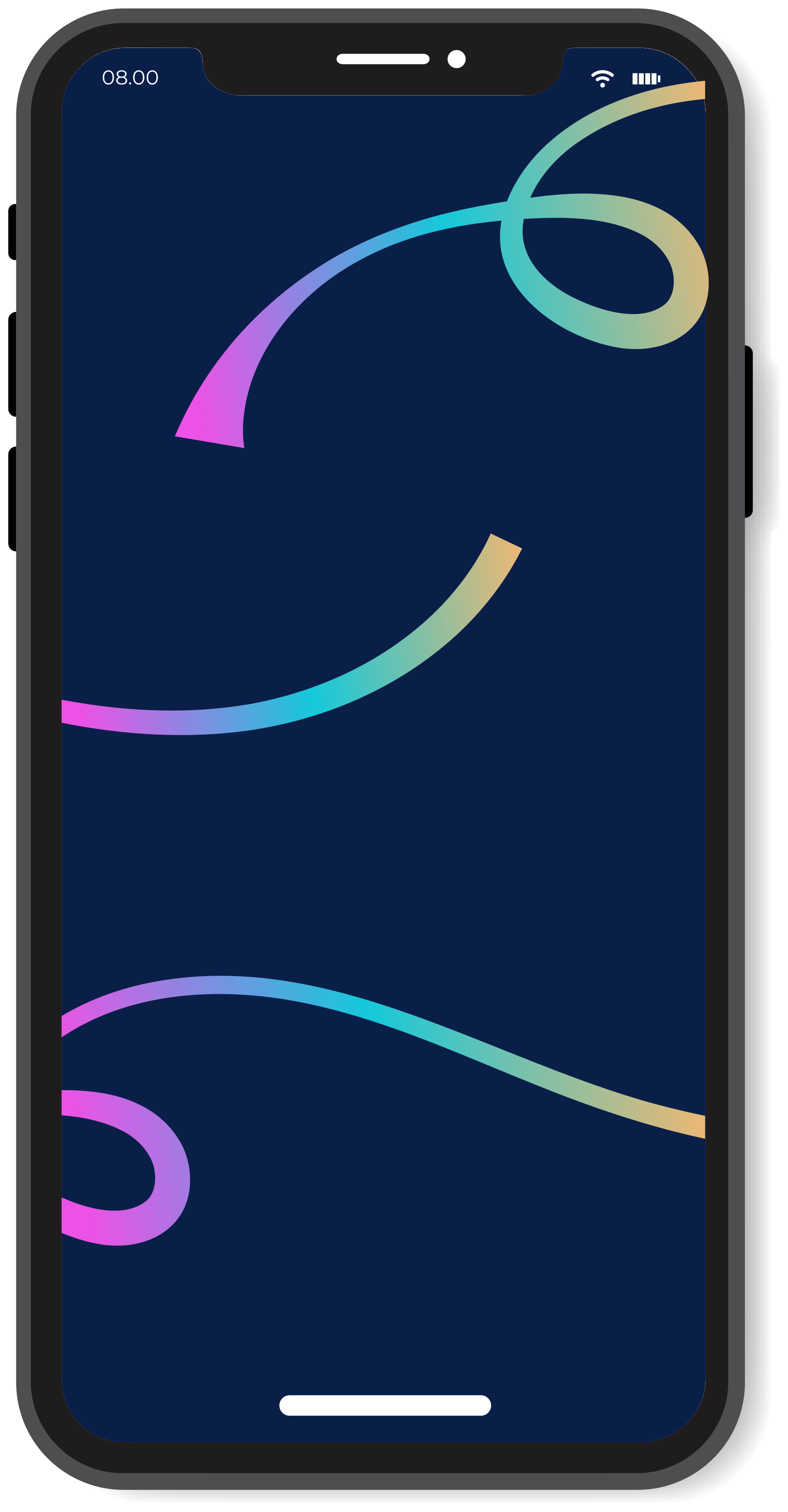 Pattern phone mockup